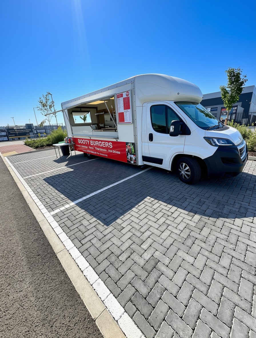 Booty Burgers Van